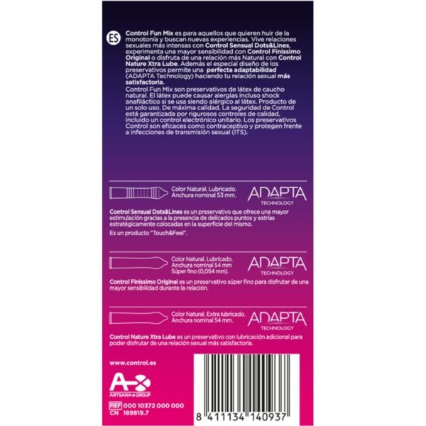 CONTROL - FEEL FUN MIX 6 UDS - – Image 2