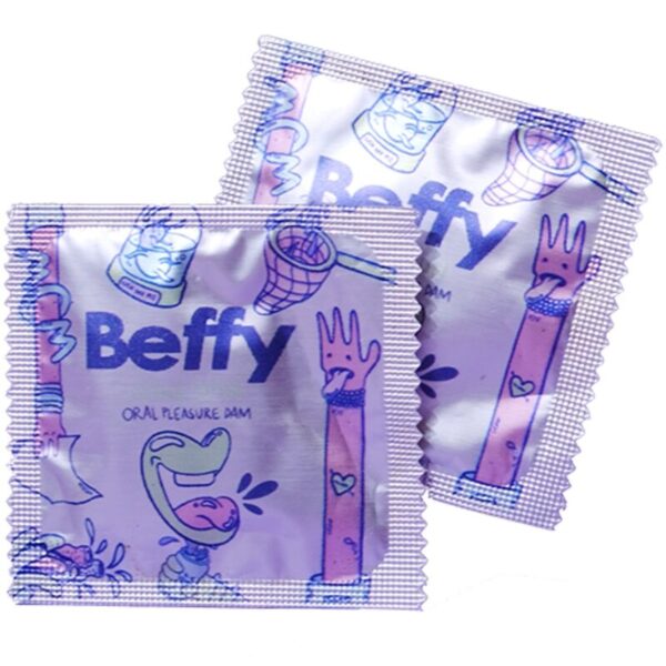BEFFY - PRÉSERVATIF POUR LE SEXE ORAL - – Image 2
