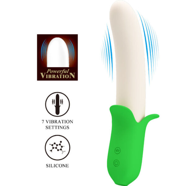 PRETTY LOVE - BANANA KNIGHT SUPER PUISSANCE 7 VIBRATIONS EN SILICONE - – Image 3