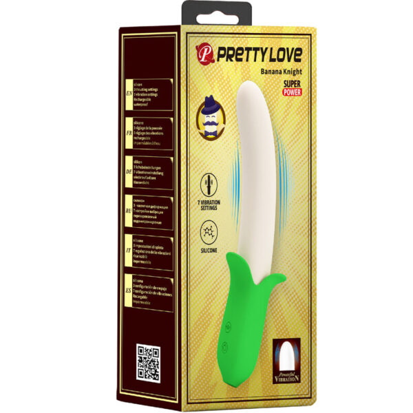 PRETTY LOVE - BANANA KNIGHT SUPER PUISSANCE 7 VIBRATIONS EN SILICONE - – Image 7