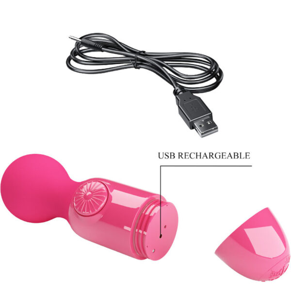PRETTY LOVE - MINI MASSEUR PERSONNEL MAGENTA - – Image 6