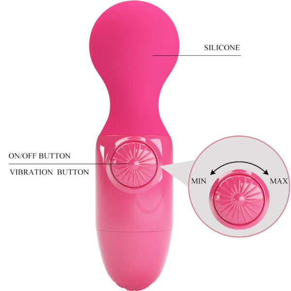 PRETTY LOVE - MINI MASSEUR PERSONNEL MAGENTA - – Image 7