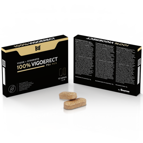 BLACK BULL - 100% VIGOERECT VIGEUR + FORCE POUR HOMME 10 COMPRIMES - – Image 2