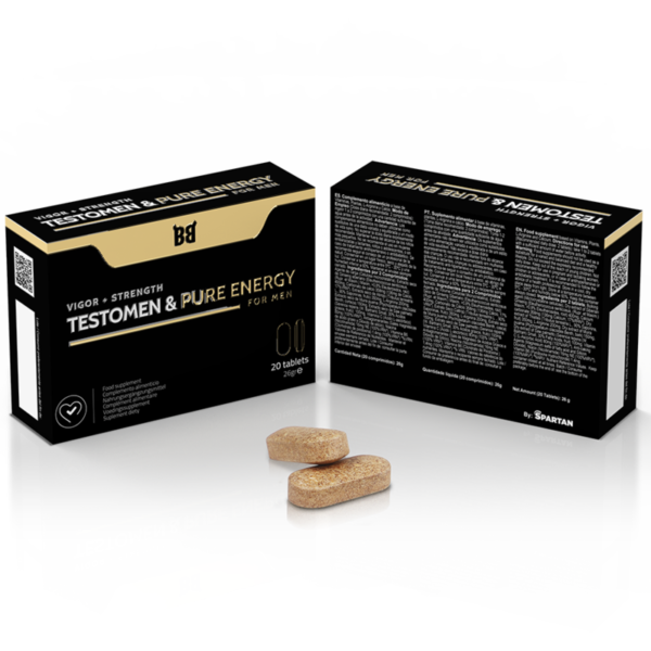 BLACK BULL - TESTOMEN & PURE ENERGY ENHANCER POUR HOMMES 20 GÉLULES - – Image 2