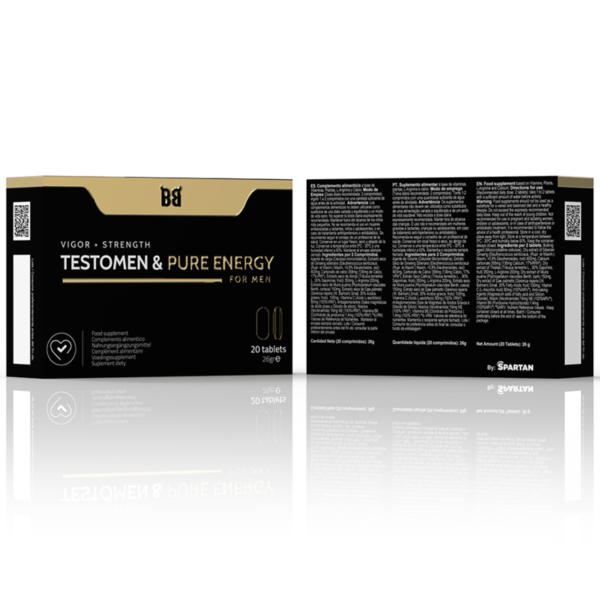 BLACK BULL - TESTOMEN & PURE ENERGY ENHANCER POUR HOMMES 20 GÉLULES - – Image 3