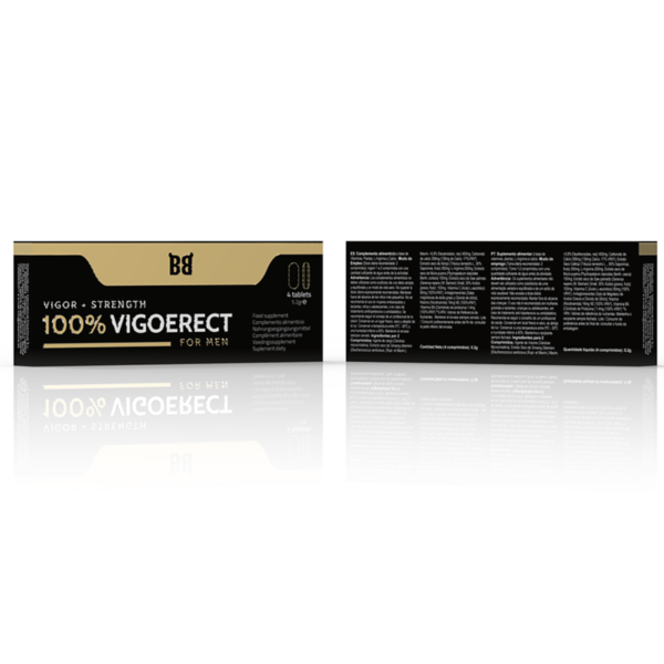 BLACK BULL - 100% VIGOERECT VIGEUR + FORCE POUR HOMME 4 COMPRIMES - – Image 3