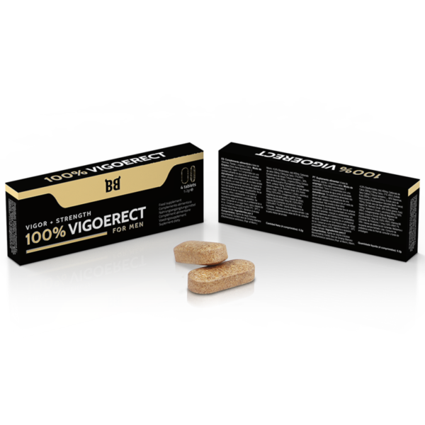 BLACK BULL - 100% VIGOERECT VIGEUR + FORCE POUR HOMME 4 COMPRIMES - – Image 2
