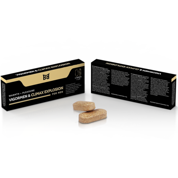 BLACK BULL - EXPLOSION VIGORMEN & CLIMAX PLUS GRAND PLAISIR POUR HOMMES 4 GÉLULES - – Image 2