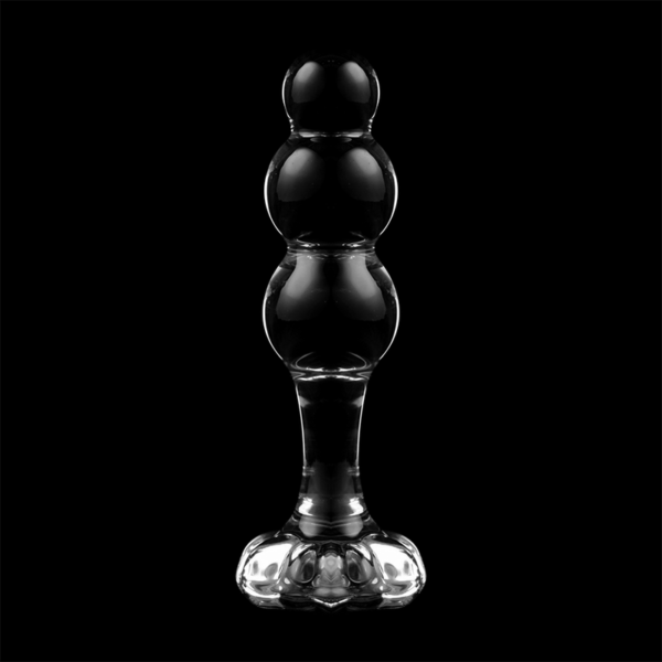 NEBULA SERIES BY IBIZA - MODÈLE 1 BOUCHON EN VERRE BOROSILICATE TRANSPARENT 10.5 CM -O- 3 CM - – Image 7