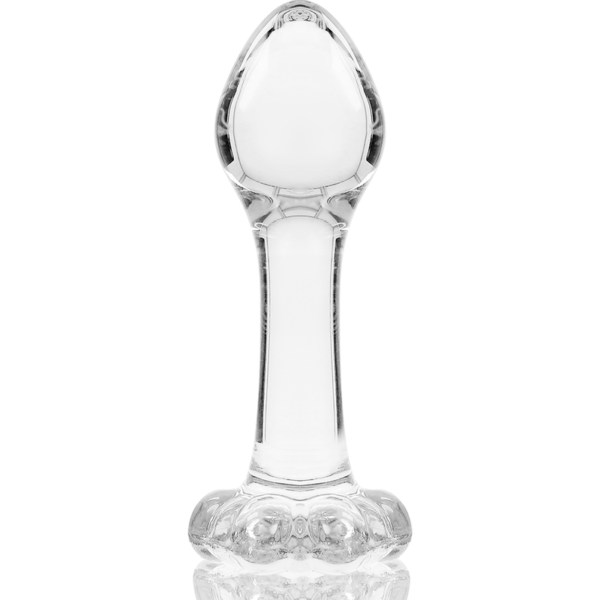 NEBULA SERIES BY IBIZA - PLUG ANAL MODÈLE 2 VERRE BOROSILICATE CLAIR 11 CM -O- 3.5 CM - – Image 3
