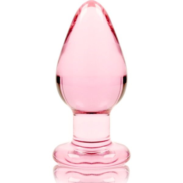 NEBULA SERIES BY IBIZA - PLUG ANAL MODÈLE 3 VERRE BOROSILICATE ROSE 11 CM -O- 5 CM - – Image 3