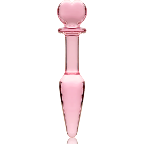 NEBULA SERIES BY IBIZA - PLUG ANAL MODÈLE 7 VERRE BOROSILICATE ROSE 13.5 CM -O- 3 CM - – Image 4