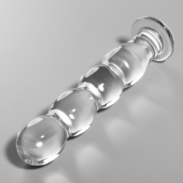 NEBULA SERIES BY IBIZA - MODÈLE 10 GODE EN VERRE BOROSILICATE CLAIR 16.5 CM -O- 3.5 CM - – Image 6