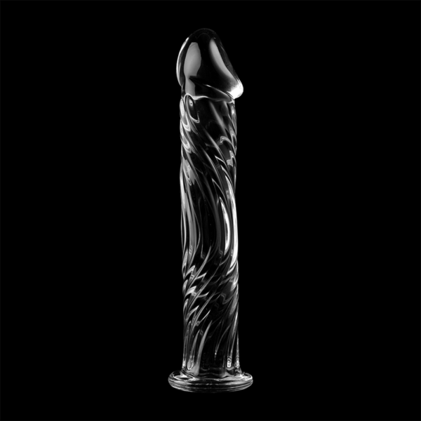 NEBULA SERIES BY IBIZA - MODÈLE 12 GODE EN VERRE BOROSILICATE CLAIR 17 CM -O- 3.5 CM - – Image 7