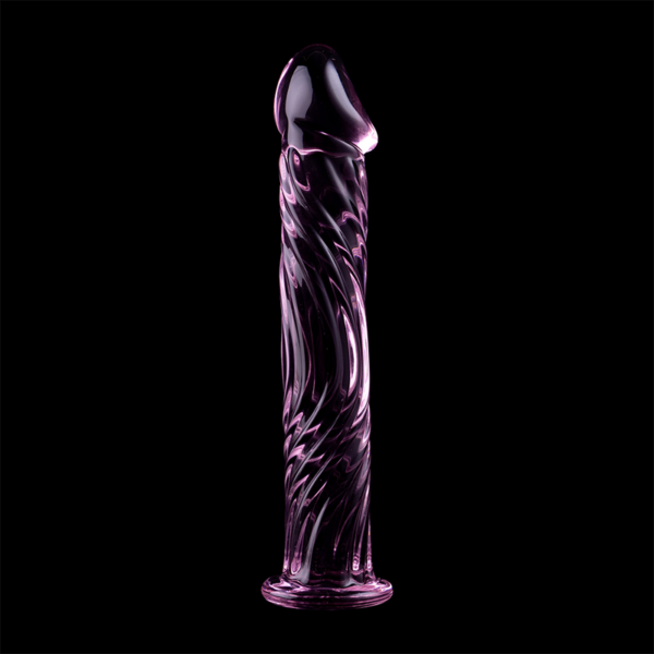 NEBULA SERIES BY IBIZA - MODÈLE 12 GODE EN VERRE BOROSILICATE ROSE 17 CM -O- 3.5 CM - – Image 7