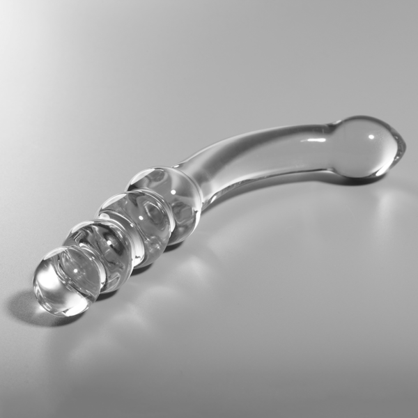 NEBULA SERIES BY IBIZA - MODÈLE 14 GODE EN VERRE BOROSILICATE CLAIR 18.5 CM -O- 3 CM - – Image 6