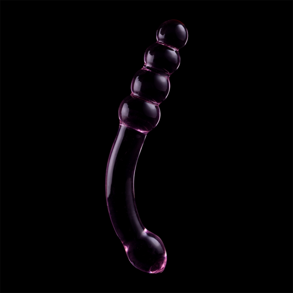 NEBULA SERIES BY IBIZA - MODÈLE 14 GODE EN VERRE BOROSILICATE ROSE 18.5 CM -O- 3 CM - – Image 7