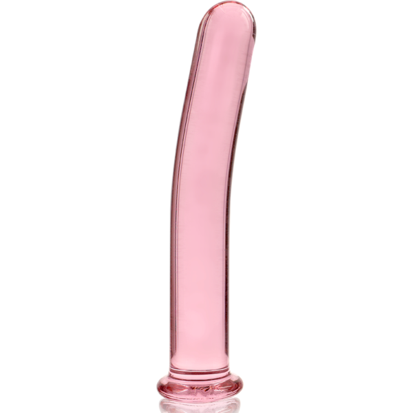 NEBULA SERIES BY IBIZA - MODÈLE 17 GODE EN VERRE BOROSILICATE ROSE 18.5 CM -O- 3 CM - – Image 3