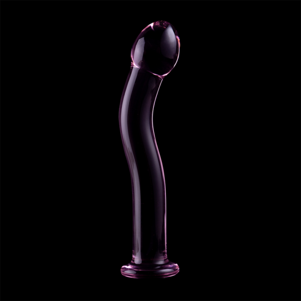 NEBULA SERIES BY IBIZA - MODÈLE 18 GODE EN VERRE BOROSILICATE ROSE 18.5 CM -O- 3.5 CM - – Image 7