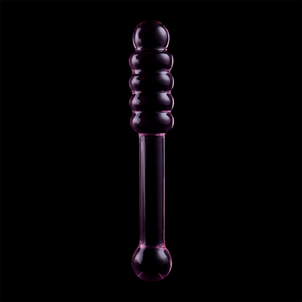 NEBULA SERIES BY IBIZA - MODÈLE 20 GODE EN VERRE BOROSILICATE ROSE 20.5 CM -O- 3 CM - – Image 7