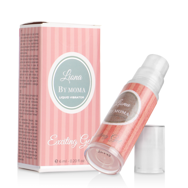 LIONA BY MOMA - VIBRATEUR LIQUIDE GEL EXCITANT 6 ML -