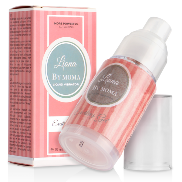 LIONA BY MOMA - VIBRATEUR LIQUIDE GEL EXCITANT15 ML -