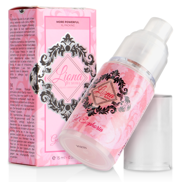 LIONA BY MOMA - VIBRATEUR LIQUIDE EUPHORIA GEL 15 ML -