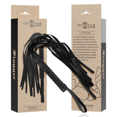 INTENSE FETISH - FLOGGER EN CUIR VÉGÉTALIEN -