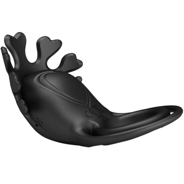 PRETTY LOVE - ANNEAU VIBRATEUR RUBEN 7 VIBRATIONS SILICONE NOIR - – Image 5