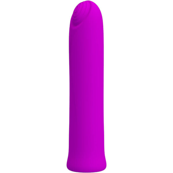 PRETTY LOVE - VIBRATEUR CURTIS MINI SUPER POWER 12 VIBRATIONS EN SILICONE VIOLETTE - – Image 2