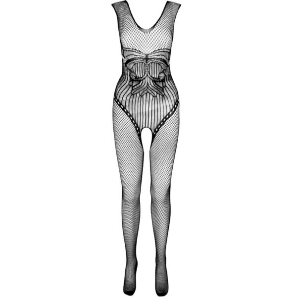 PASSION - BODYSTOCKING ECO COLLECTION ECO BS003 BLANC - – Image 3
