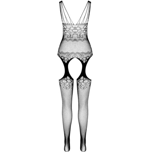 PASSION - BODYSTOCKING ECO COLLECTION ECO BS004 ROUGE - – Image 4
