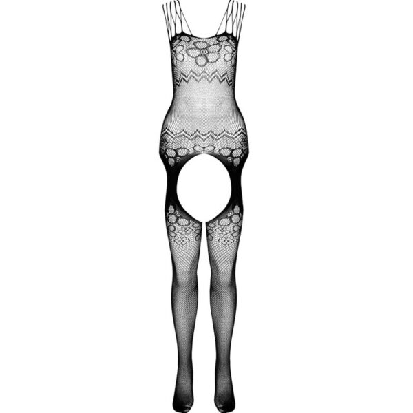 PASSION - BODYSTOCKING ECO COLLECTION ECO BS004 ROUGE - – Image 3