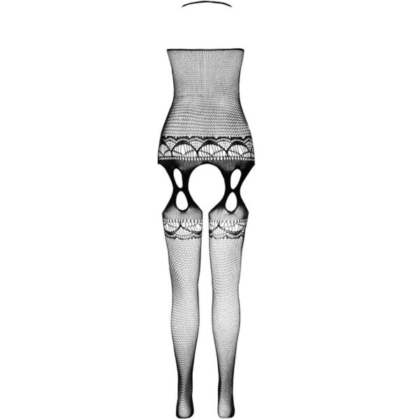 PASSION - BODYSTOCKING ECO COLLECTION ECO BS006 NOIR - – Image 4