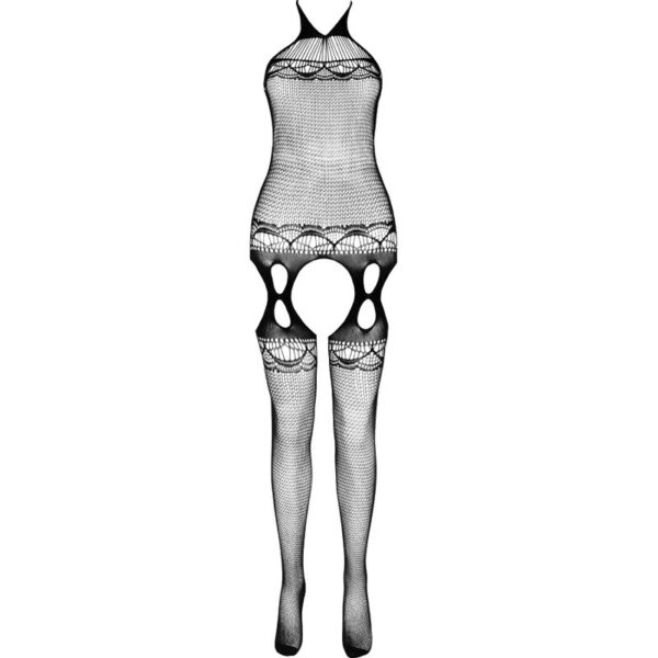 PASSION - BODYSTOCKING ECO COLLECTION ECO BS006 BLANC - – Image 3