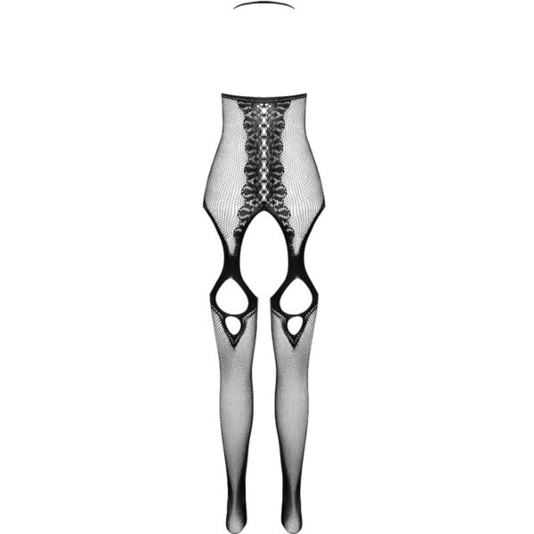 PASSION - BODYSTOCKING ECO COLLECTION ECO BS013 BLANC - – Image 4