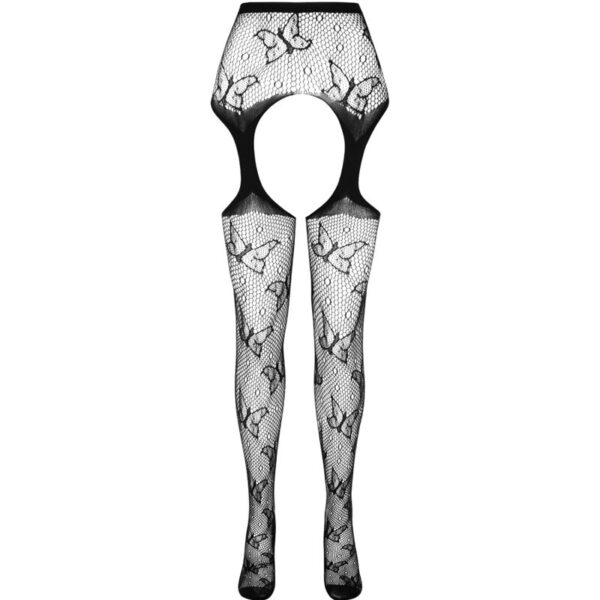 PASSION - BODYSTOCKING ECO COLLECTION ECO S001 NOIR - – Image 3
