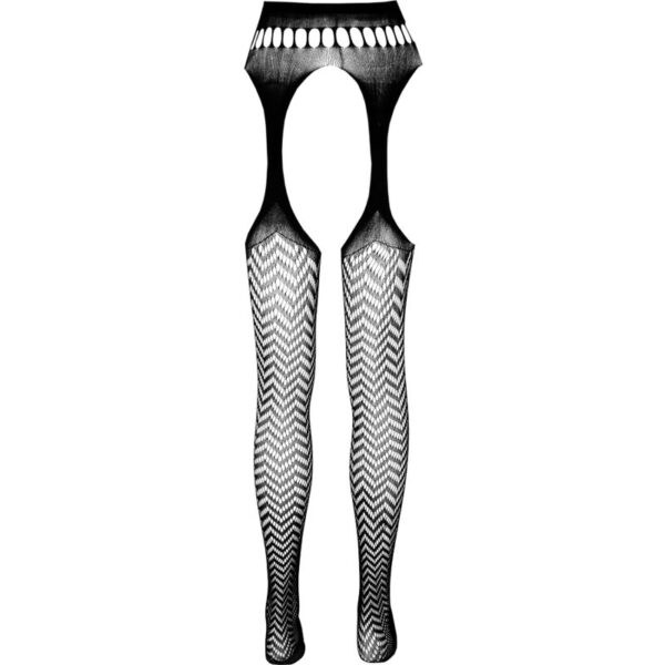 PASSION - BODYSTOCKING ECO COLLECTION ECO S002 NOIR - – Image 4