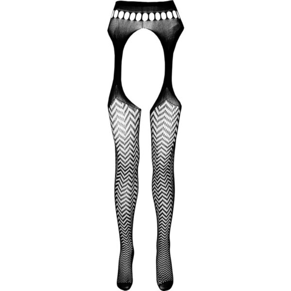 PASSION - BODYSTOCKING ECO COLLECTION ECO S002 NOIR - – Image 3