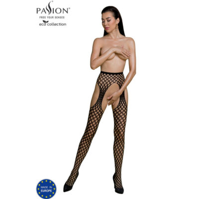 PASSION - BODYSTOCKING ECO COLLECTION ECO S003 NOIR -