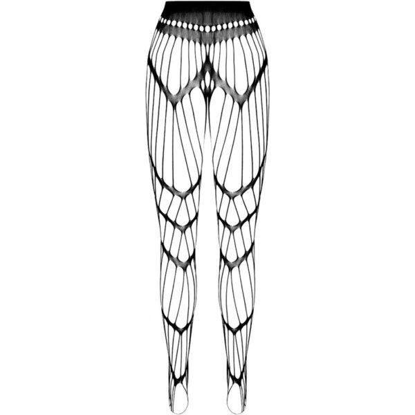 PASSION - BODYSTOCKING ECO COLLECTION ECO S006 NOIR - – Image 4
