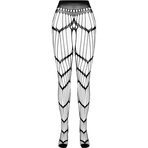 PASSION - BODYSTOCKING ECO COLLECTION ECO S006 NOIR - – Image 3