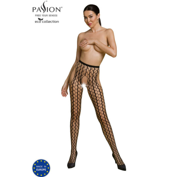 PASSION - BODYSTOCKING ECO COLLECTION ECO S007 NOIR -