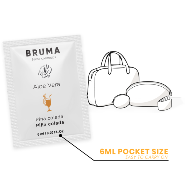 BRUMA - GEL GLISSANT À L''ALOE VERA SAVEUR PINA COLADA 6 ML - – Image 3