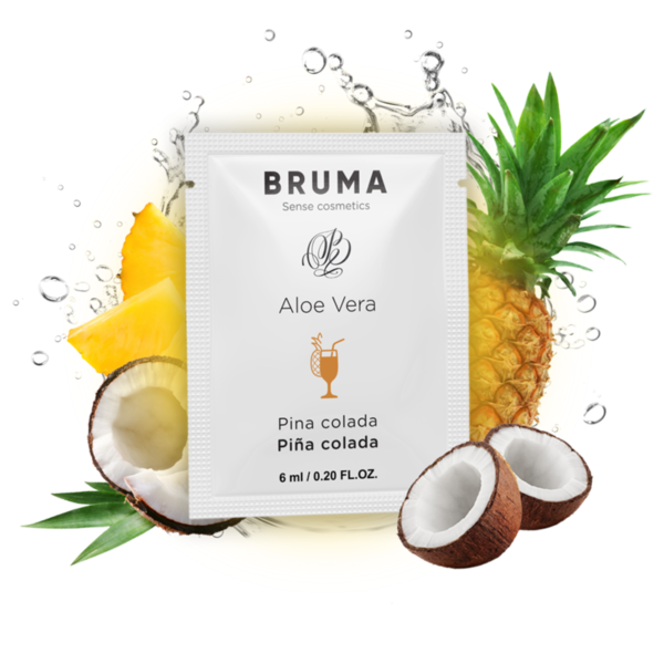 BRUMA - GEL GLISSANT À L''ALOE VERA SAVEUR PINA COLADA 6 ML -