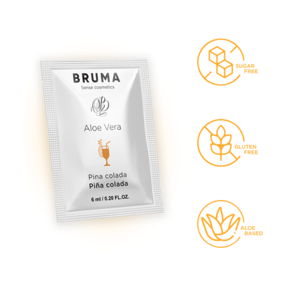 BRUMA - GEL GLISSANT À L''ALOE VERA SAVEUR PINA COLADA 6 ML - – Image 2