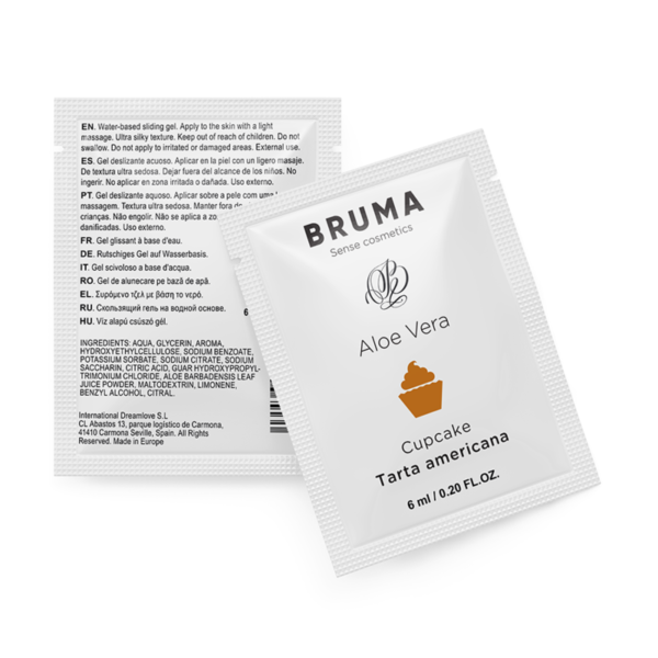 BRUMA - GEL GLISSANT À L''ALOE VERA SAVEUR CUPCAKE 6 ML - – Image 6