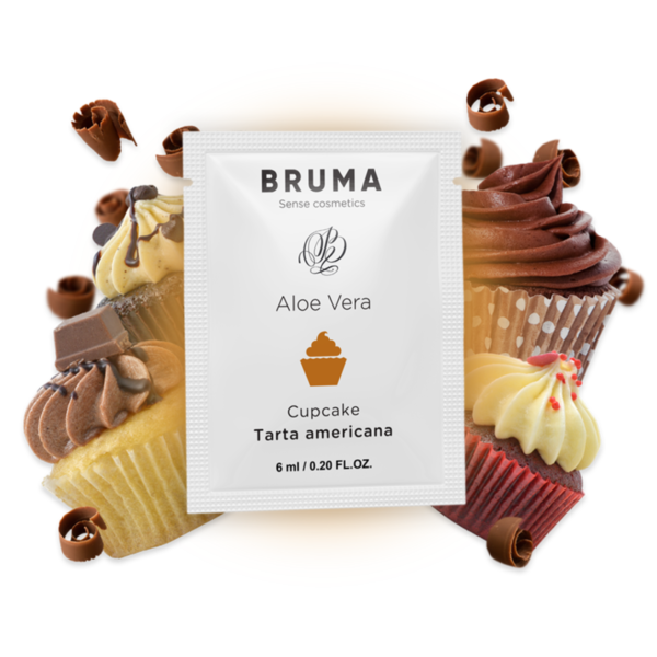 BRUMA - GEL GLISSANT À L''ALOE VERA SAVEUR CUPCAKE 6 ML -