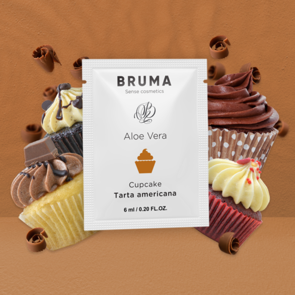 BRUMA - GEL GLISSANT À L''ALOE VERA SAVEUR CUPCAKE 6 ML - – Image 5