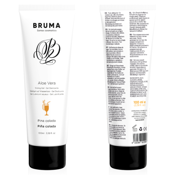 BRUMA - GEL GLISSANT À L''ALOE VERA SAVEUR PINA COLADA 100 ML - – Image 6